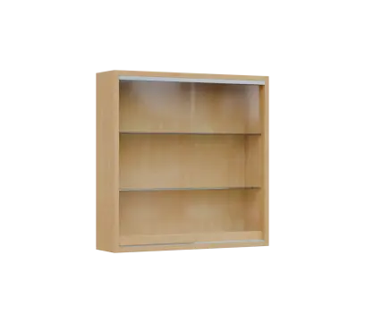 RE VT - 600 vitrína, 600x600x150, bříza světlá RE VT - 600 vitrína, 600x600x150, bříza světlá